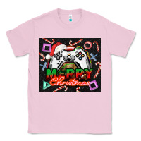 Bubblegum Pink gamer merry christmas Classic Tee - NancyCooperArtShop