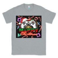 Heather Grey gamer merry christmas Classic Tee - NancyCooperArtShop