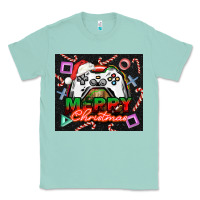 Seafoam gamer merry christmas Classic Tee - NancyCooperArtShop