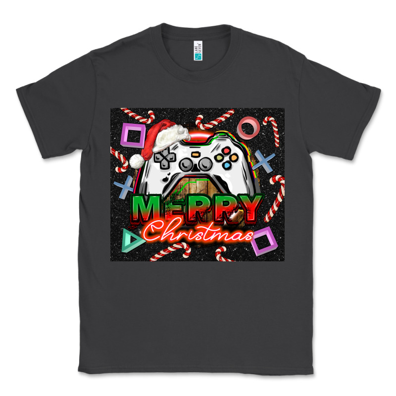 Gamer Merry Christmas Classic Tee by NancyCooperArtShop | Teevron