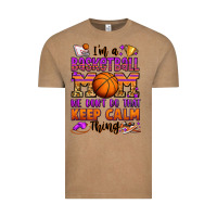 Vintage Coffee i'm a baskeball mom we don't do that keep calm thi Vintage Tee - Jasminsmagicworld