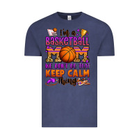Vintage Denim i'm a baskeball mom we don't do that keep calm thi Vintage Tee - Jasminsmagicworld