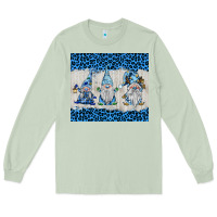 Matcha snowy christmas gnomes Long Sleeve Tee - BarkalooDesign