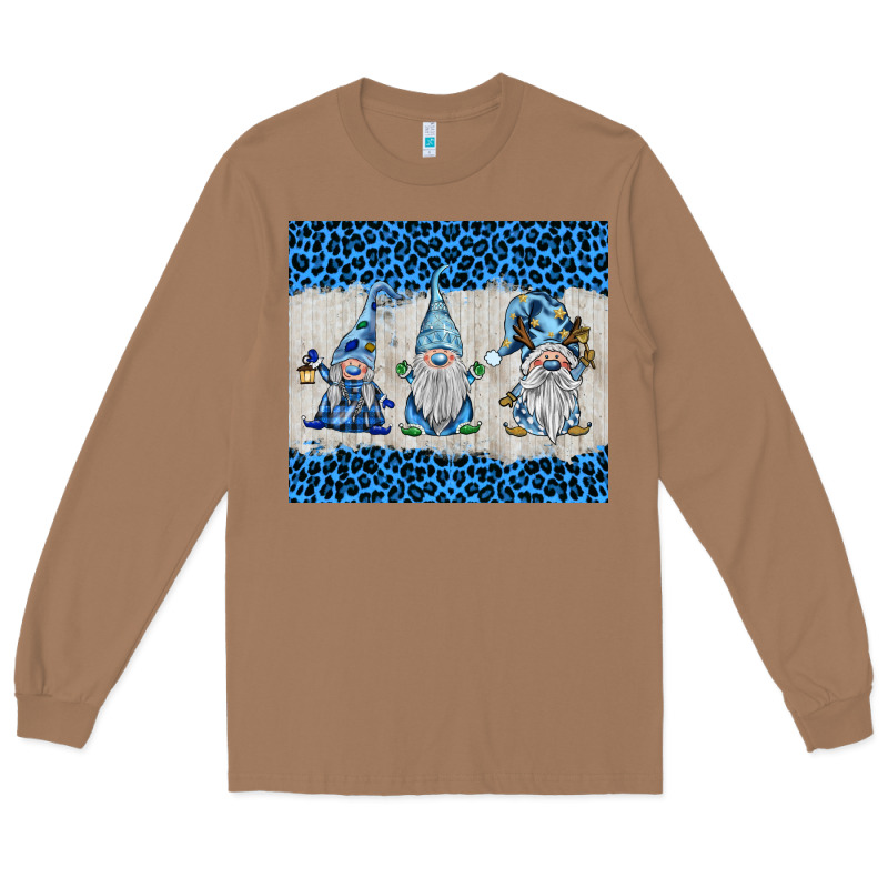 Snowy Christmas Gnomes Long Sleeve Tee by BarkalooDesign | Teevron