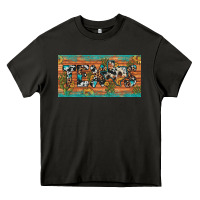 Asphalt texas sunflower cactus cowhide leopard licence plate Heavy Core Tee - Artiststas