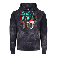 Cloud Black santa s favorite ho Vintage Hoodie - JahusDesignShop