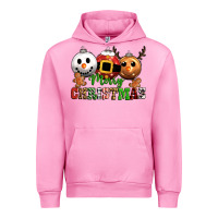 Fuchsia Pink merry christmas Urban Hoodie - CowGirlArtShop