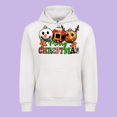 Merry Christmas Urban Hoodie Designed By Cowgirlartshop