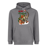 Storm merry christmas brachiosaurus Heavyweight Hoodie - LillyAllenDesigns
