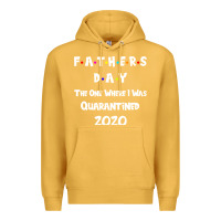 Mustard Father s Day The One Where I Was Quarantined 2020 Premium Hoodie - Bettercallsaul