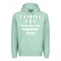 Seafoam Father s Day The One Where I Was Quarantined 2020 Premium Hoodie - Bettercallsaul