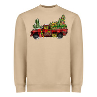 Christmas Truck Heavyweight Sweatshirt | Teevron
