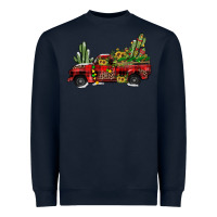 Navy christmas truck Heavyweight Sweatshirt - JahusDesignShop