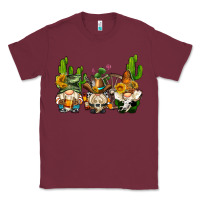 Burgundy western gnomes with cactus Classic Tee - AdoDesignShop