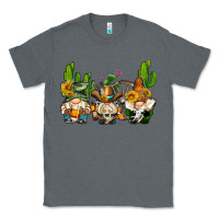 Charcoal Heather western gnomes with cactus Classic Tee - AdoDesignShop