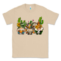 Mushroom western gnomes with cactus Classic Tee - AdoDesignShop