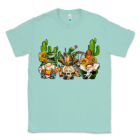 Seafoam western gnomes with cactus Classic Tee - AdoDesignShop