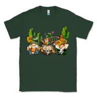 Sports Green western gnomes with cactus Classic Tee - AdoDesignShop