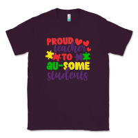 Plum proud teacher to ausome students Classic Tee - CowhideDigitalArt