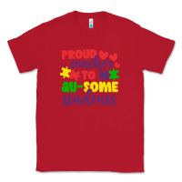Red proud teacher to ausome students Classic Tee - CowhideDigitalArt
