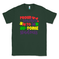 Sports Green proud teacher to ausome students Classic Tee - CowhideDigitalArt