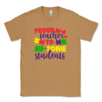 Toasted Coconut proud teacher to ausome students Classic Tee - CowhideDigitalArt