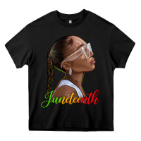 Black juneteenth black woman Heavy Core Tee - texasbilliewilder
