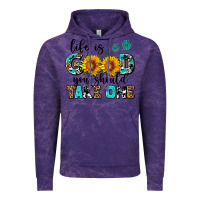 Cloud Purple life is good you should get one Vintage Hoodie - AdoDesignShop
