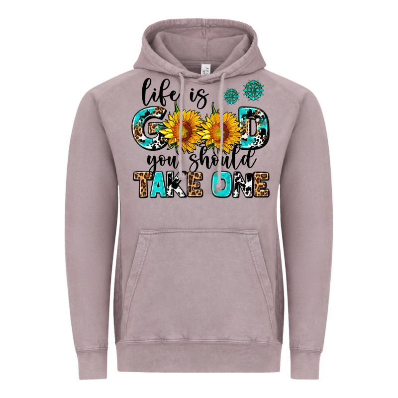 Life Is Good You Should Get One Vintage Hoodie by AdoDesignShop | Teevron