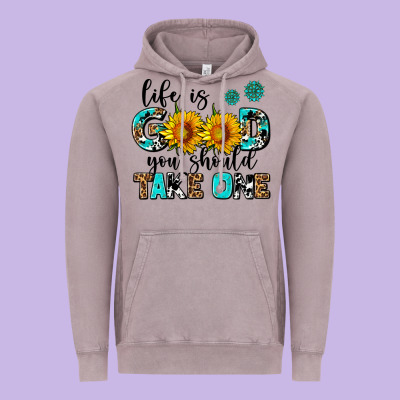 Life Is Good You Should Get One Vintage Hoodie Designed By Adodesignshop