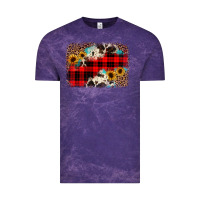Cloud Purple christmas background Vintage Tee - JahusDesignShop