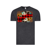Vintage Black christmas background Vintage Tee - JahusDesignShop