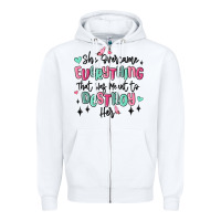 White she overcame everything that was meant to destroy Zipper Hoodie - MaliasSmallBusiness