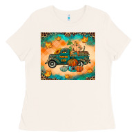 Bone Pumpkin farm Ladies Tee - RanaPortraitStore