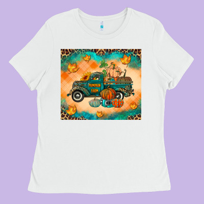 Ladies Tee Pumpkin farm