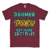 Burgundy get more tattoos Classic Tee - NancyCooperArtShop