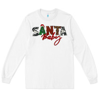 White Santa baby Long Sleeve Tee - BarkalooDesign