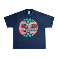 Navy nurse round earrings 3 Urban Heavy Tee - BundleAndBundleShop