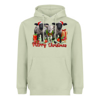 Matcha merry christmas baby sheeps Heavyweight Hoodie - LillyAllenDesigns