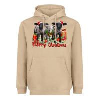 Mushroom merry christmas baby sheeps Heavyweight Hoodie - LillyAllenDesigns