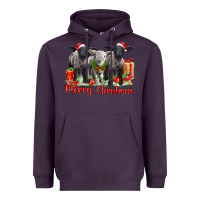 Merry Christmas Baby Sheeps Heavyweight Hoodie | Teevron