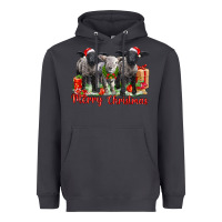 Smoke merry christmas baby sheeps Heavyweight Hoodie - LillyAllenDesigns