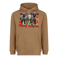 Toasted Coconut merry christmas baby sheeps Heavyweight Hoodie - LillyAllenDesigns