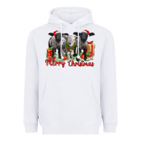 White merry christmas baby sheeps Heavyweight Hoodie - LillyAllenDesigns