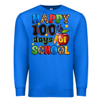 True Royal happy 100 th days of school Premium Sweatshirt - Artiststas