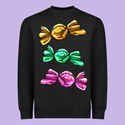 Colorful Candies Heavyweight Sweatshirt Designed By Adodesignshop