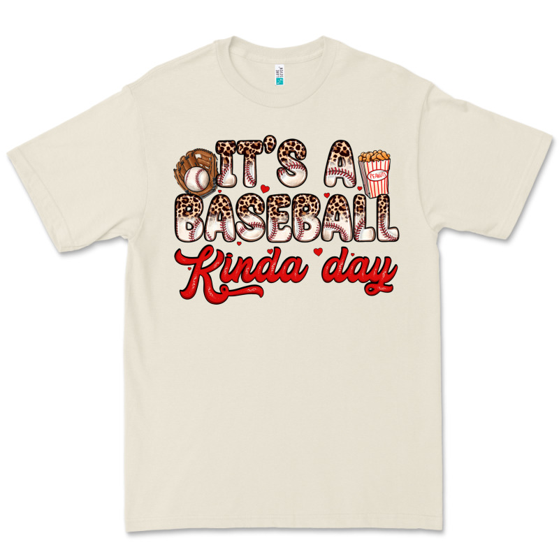 It S A Baseball Kinda Day Premium Tee by Zillion Design Studio | Teevron