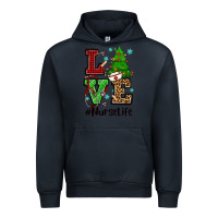 Navy love nurse life christmas Urban Hoodie - CowGirlArtShop