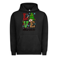 Pigment Black love nurse life christmas Urban Hoodie - CowGirlArtShop