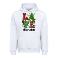 Love Nurse Life Christmas Urban Hoodie | Teevron